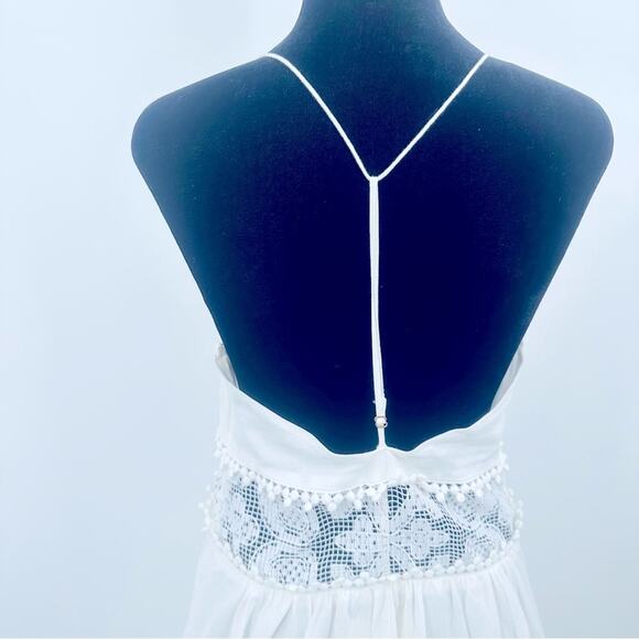 The Jetset Diaries | Grazie Maxi Dress In Ivory Size Medium - Picture 6 of 8